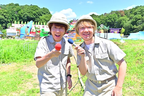 リポーターの三四郎。