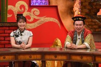 左から渋谷凪咲、かまいたち山内。(c)カンテレ