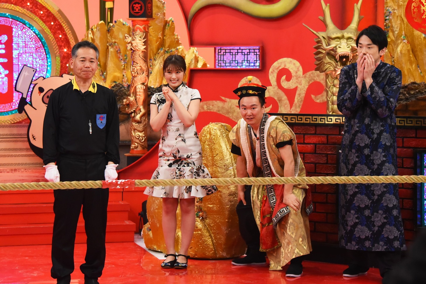 「かまいたちの机上の空論城」のワンシーン。(c)カンテレ