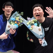 ロングコートダディ卒業公演で兎も無事卒業、堂前「お前、がんばってきたなあ!」