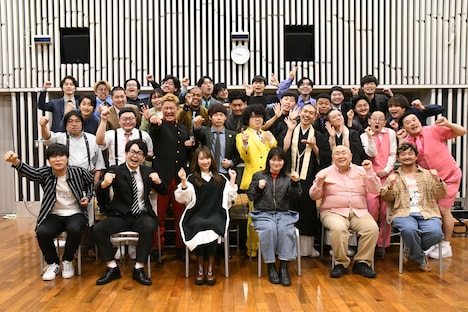 「オールナイトニッポン0（ZERO）～決戦！お笑い有楽城～」の出演者たち。