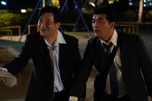 ドラマ「わたしのお嫁くん」（フジテレビ系）第1話に出演する、すゑひろがりず。(c)フジテレビ