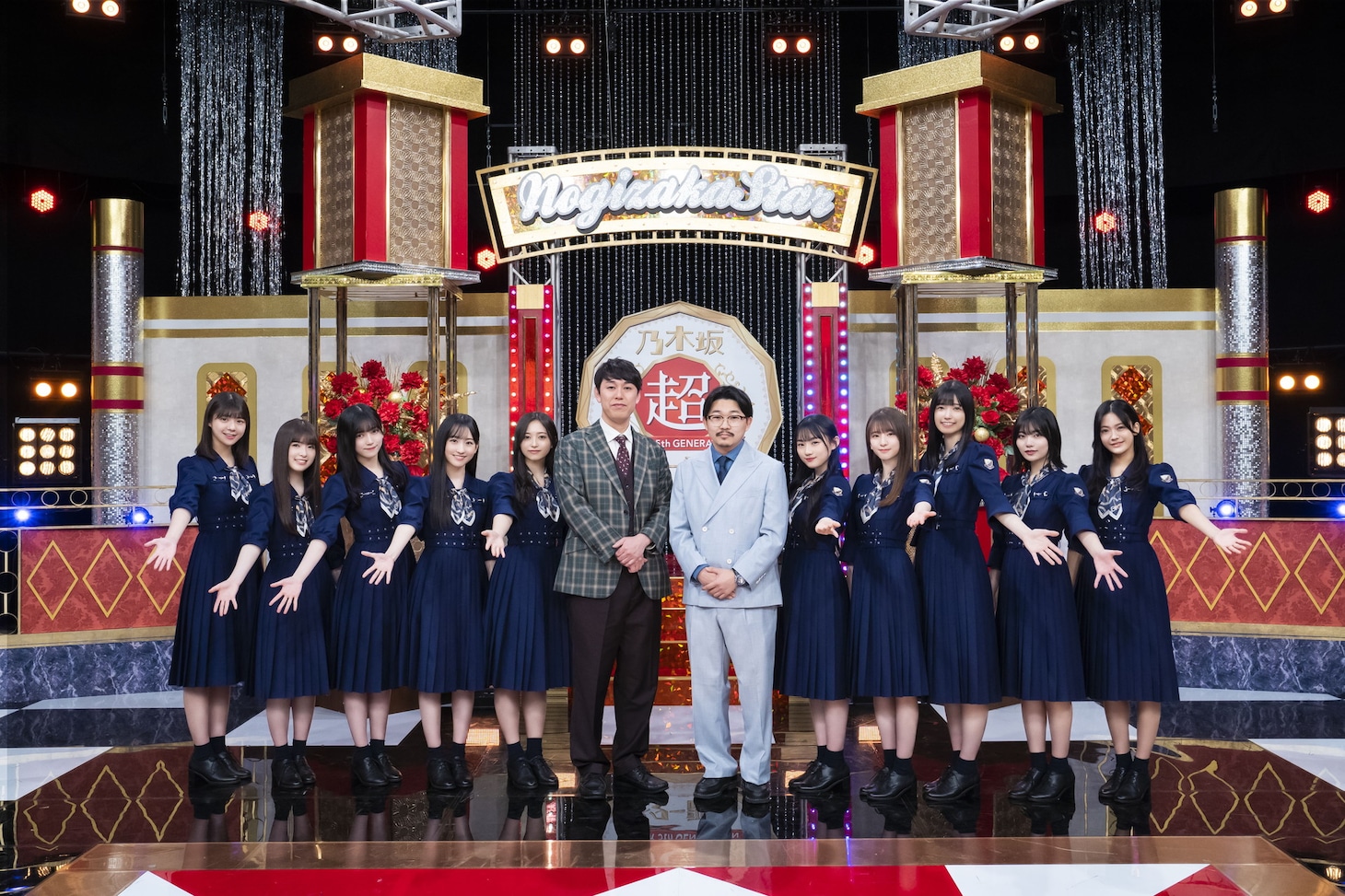 オズワルドと乃木坂46の5期生。