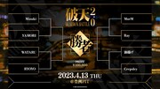 「破天BEATBOXBATTLE 2.0」トーナメント表