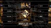 「破天BEATBOXBATTLE 2.0」トーナメント表