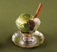 グランドメニュー新商品「抹茶と黒蜜コーヒーゼリーの和風ミニパフェ」