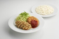 ランチメニュー新商品「チキンハニーマスタード＆ポテトコロッケ」