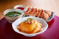 グランドメニュー新商品「天津飯とこだわり餃子定食」