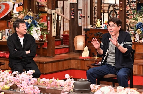 加藤浩次と石橋貴明。(c)TBS