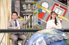 ダイアン津田と鈴木ゆうか。(c)フジテレビ