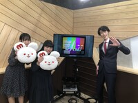 左から高笠原さや、泣くなよ。