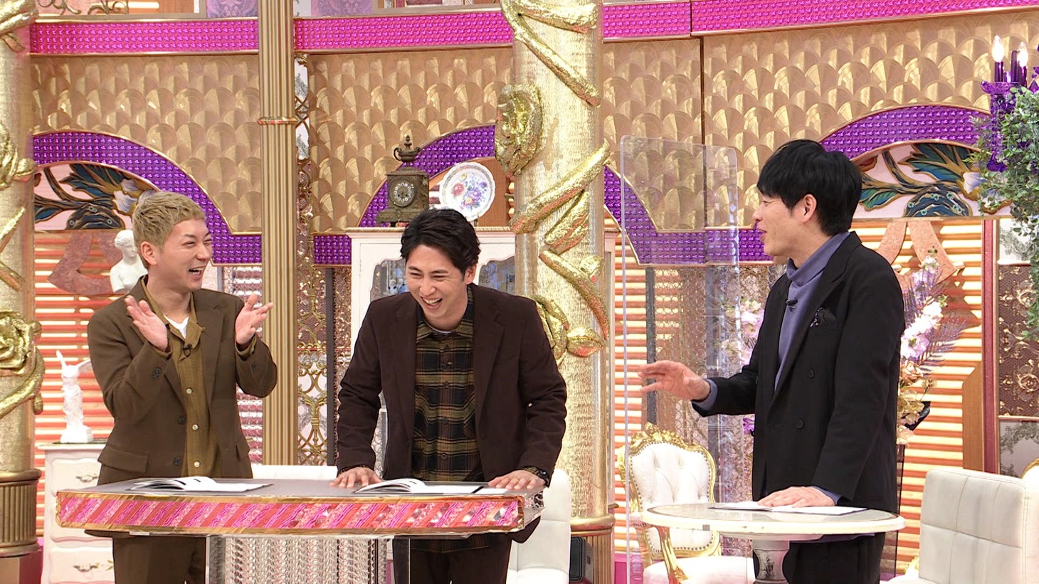 ニューヨークと麒麟・川島。(c)フジテレビ