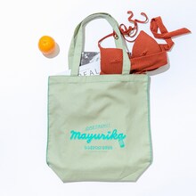 マユリカのトートバッグ。