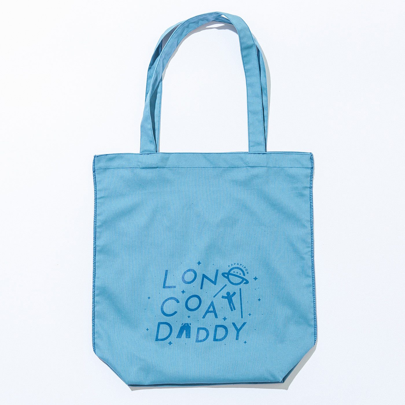 ロングコートダディのトートバッグ。