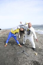 無人島公演を成功させたトム・ブラウン。（撮影：高月清司）