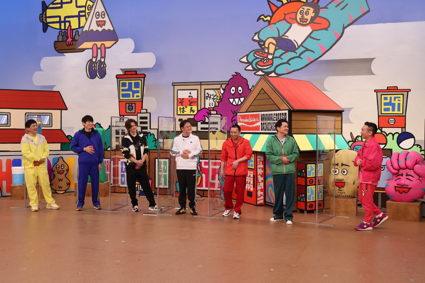 「火曜は全力！華大さんと千鳥くん」のワンシーン。(c)カンテレ