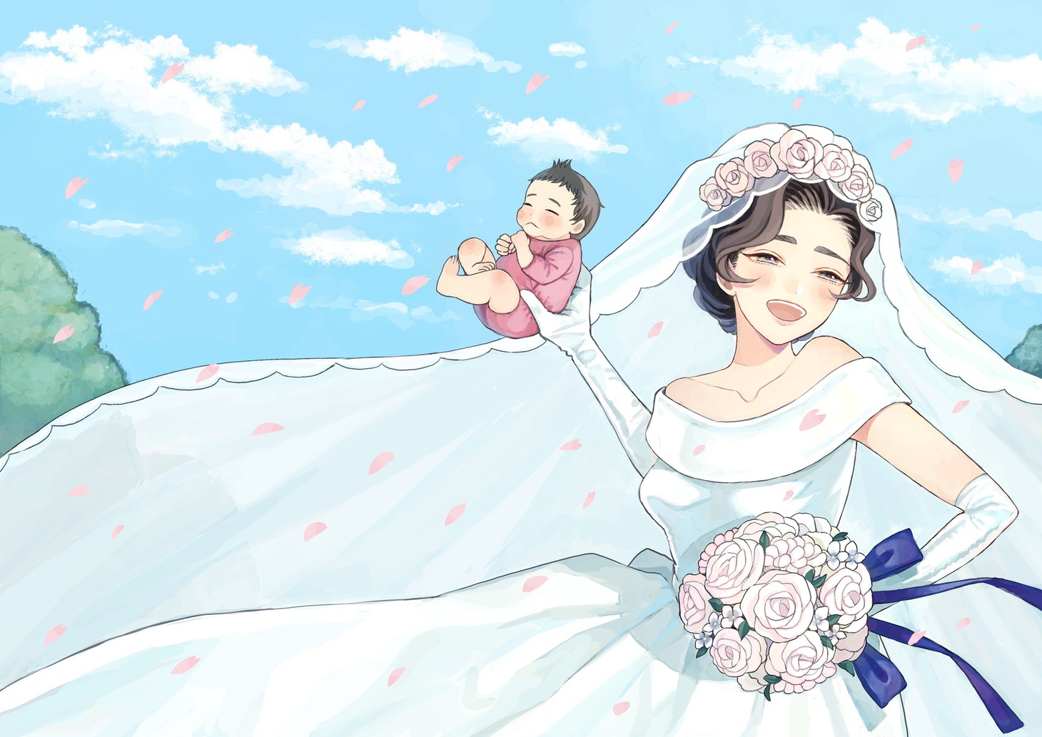 米代恭が担当した「シベリア少女鉄道 vol.36『当然の結末』」のイメージビジュアル。