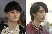左から九条ジョー、清水尋也。(c)日本テレビ