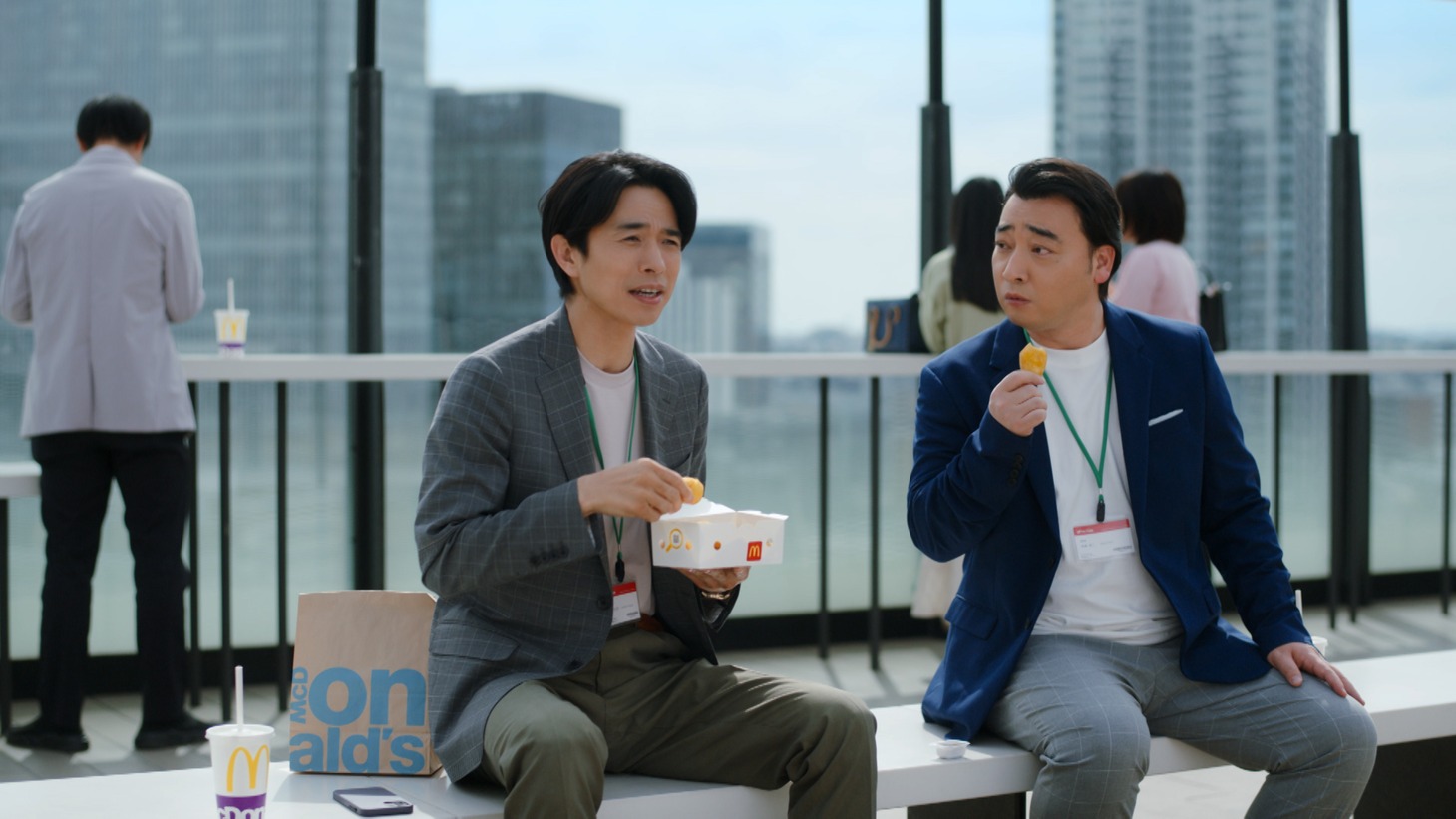 CM「パパデリバリー」編より。