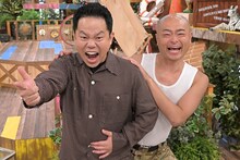 ダイアン津田とあばれる君。(c)TBS