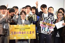 「第5回ナルゲキ最強決定戦」で優勝したさすらいラビー。