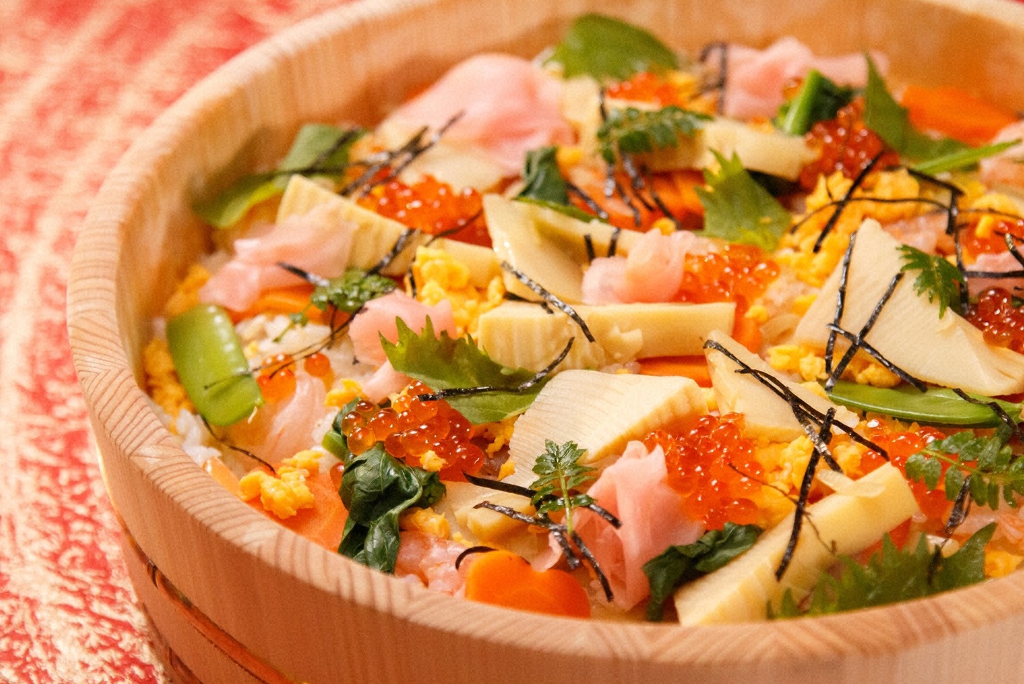 タケノコの炊き込みご飯。(c)日本テレビ