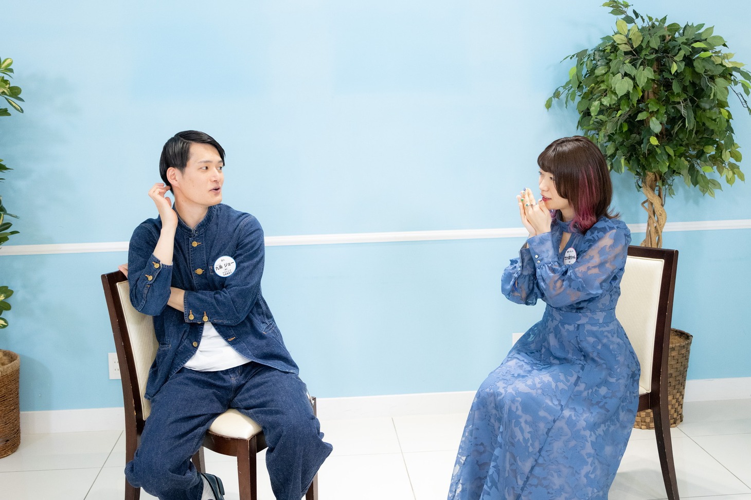 九条ジョーとでか美ちゃん。(c)テレビ朝日