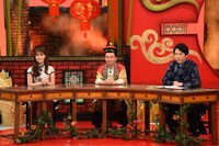 左から渋谷凪咲、かまいたち。(c)カンテレ