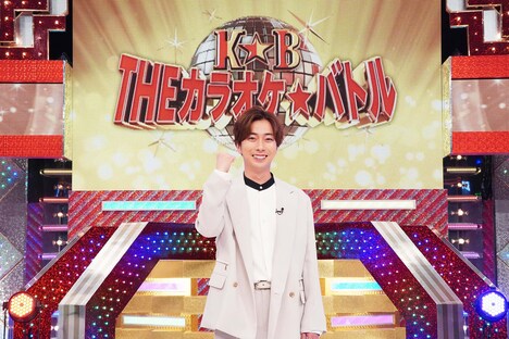 「THE カラオケ★バトル」レギュラーゲストになった河合郁人(A.B.C-Z)。(c)テレビ東京
