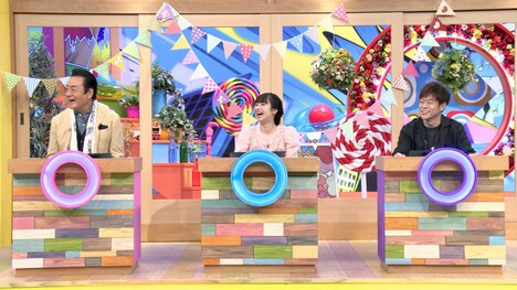 「クイズ！丸をつけるだけ」第1回のワンシーン。(c)NHK