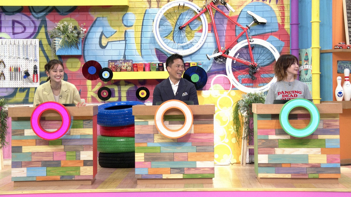 「クイズ！丸をつけるだけ」第1回のワンシーン。(c)NHK
