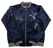 「ナスカジャン2023別珍（スポンディルスブルー）」