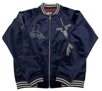 「ナスカジャン2023別珍（スポンディルスブルー）」