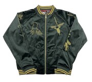 「ナスカジャン2023別珍（パンパグリーン）」