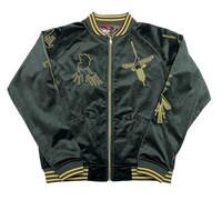 「ナスカジャン2023別珍（パンパグリーン）」