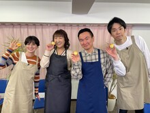 左からホラン千秋、北斗晶、かまいたち。(c)日本テレビ