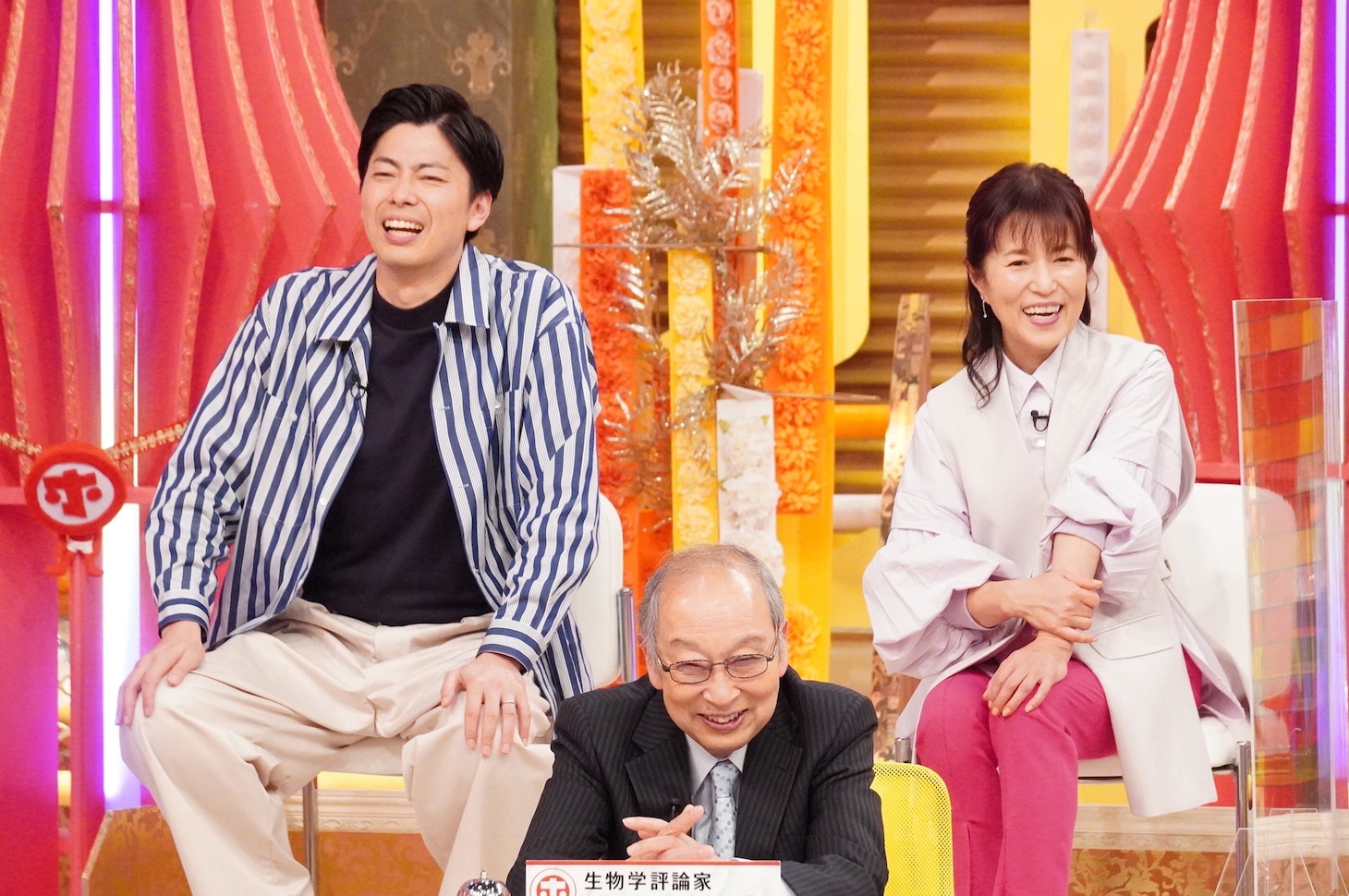 広島県出身のコットン西村（左）。(c)フジテレビ