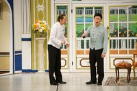 新喜劇のワンシーン。