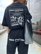 「YOKO FUCHIGAMI コンビニ買い出し専用スウェットパンツ」着用イメージ