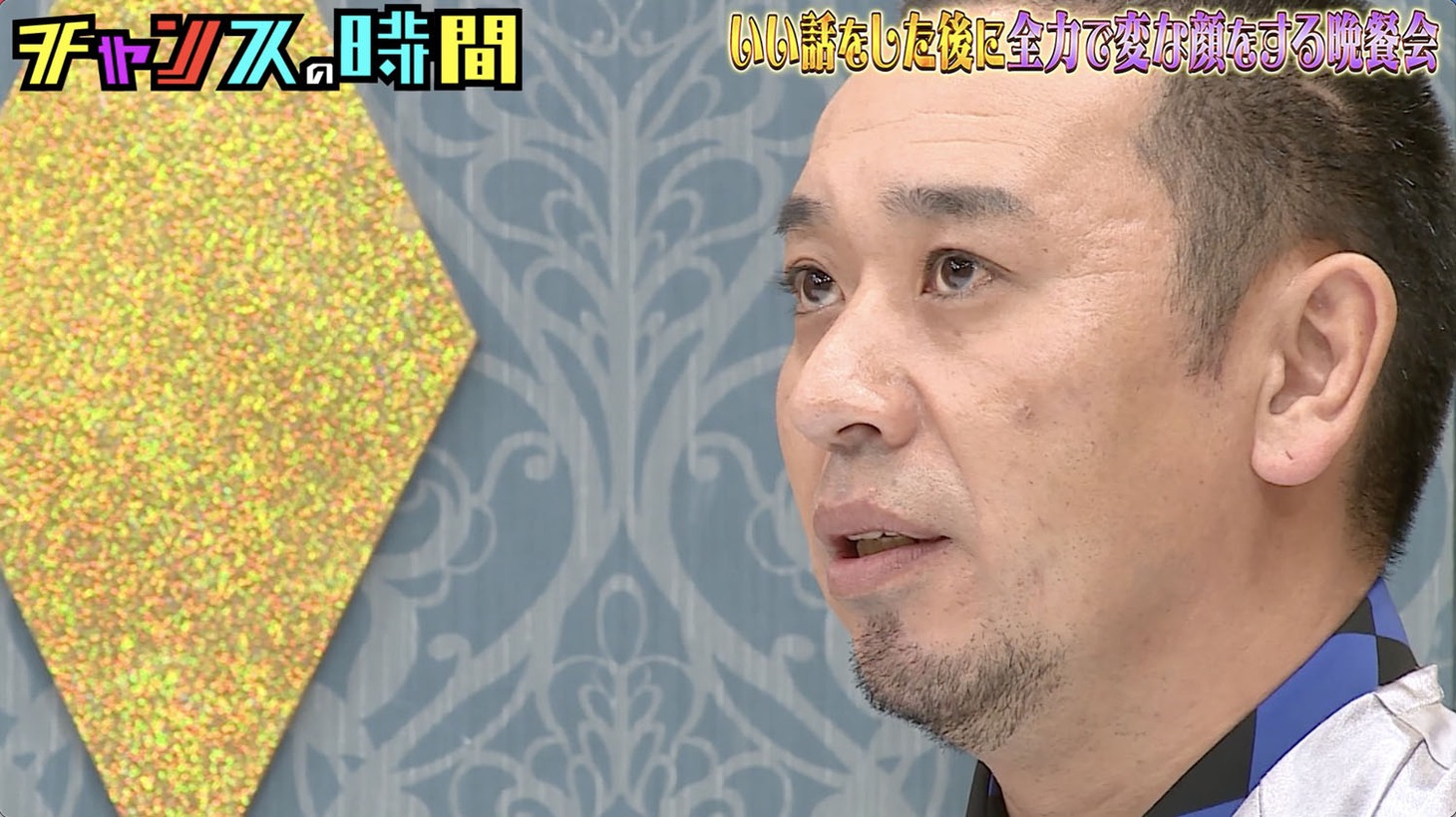 オープニングアクトとしていい話を披露する千鳥・大悟。
