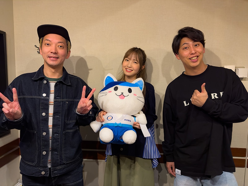 左からニューヨーク嶋佐、本田仁美、ニューヨーク屋敷。