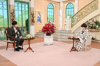 東貴博と黒柳徹子。(c)テレビ朝日