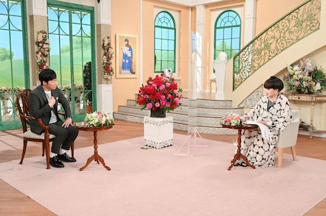 東貴博と黒柳徹子。(c)テレビ朝日