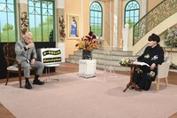 が～まるちょばと黒柳徹子。(c)テレビ朝日
