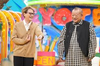 左から中居正広、笑福亭鶴瓶。(c)日本テレビ
