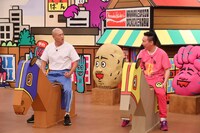 左からあばれる君、かまいたち山内。(c)カンテレ