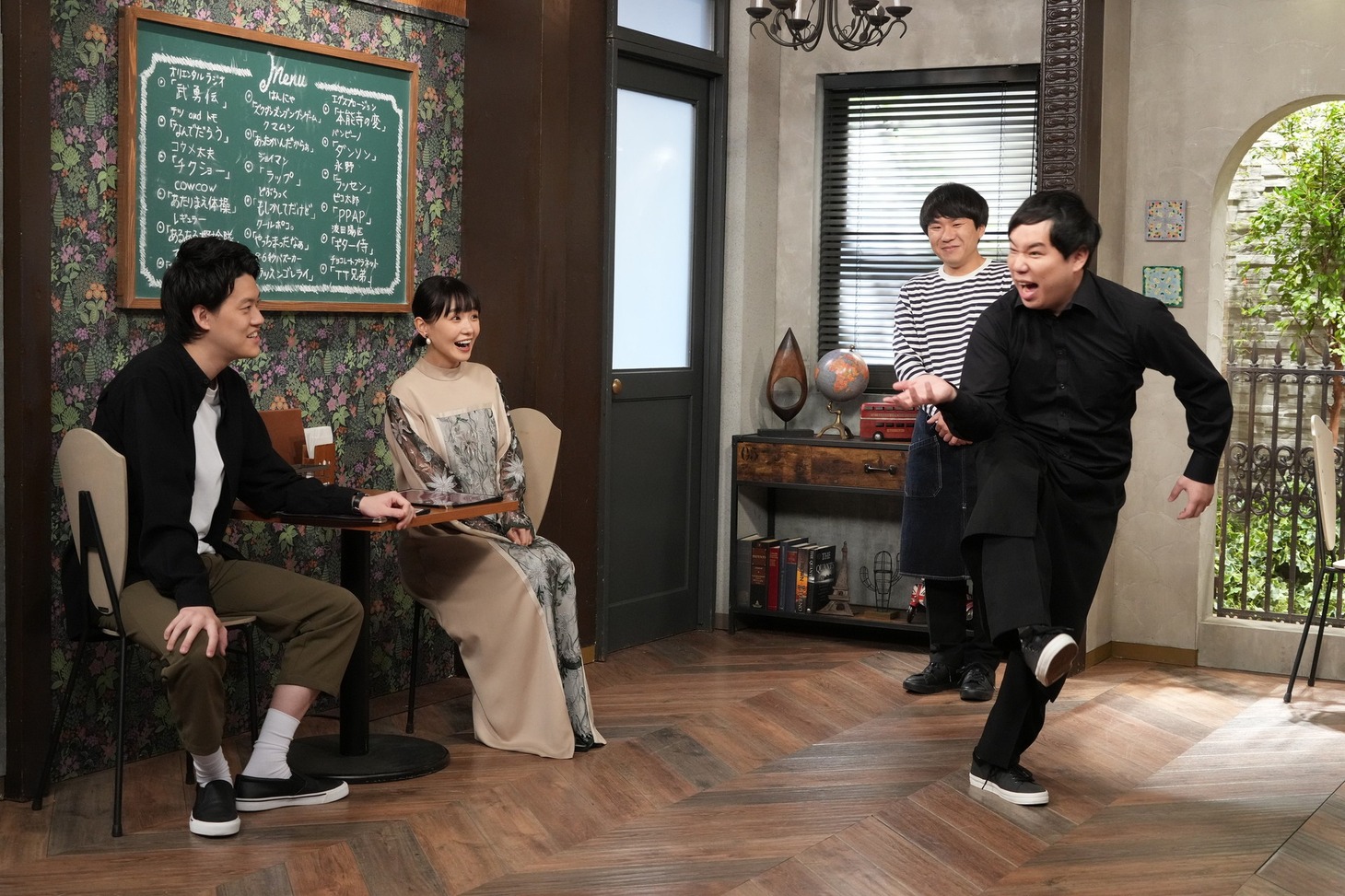 「注文の多いギャグ料理店」のワンシーン。(c)フジテレビ