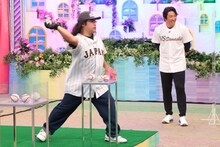 左から、ロッチ中岡、内川聖一。(c)フジテレビ