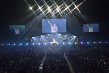 「清水ミチコリサイタルin武道館～カニカマの夕べ～」の様子。(c)WOWOW