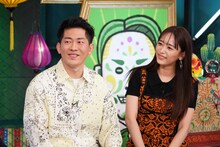 左からジャングルポケット太田、近藤千尋。(c)日本テレビ